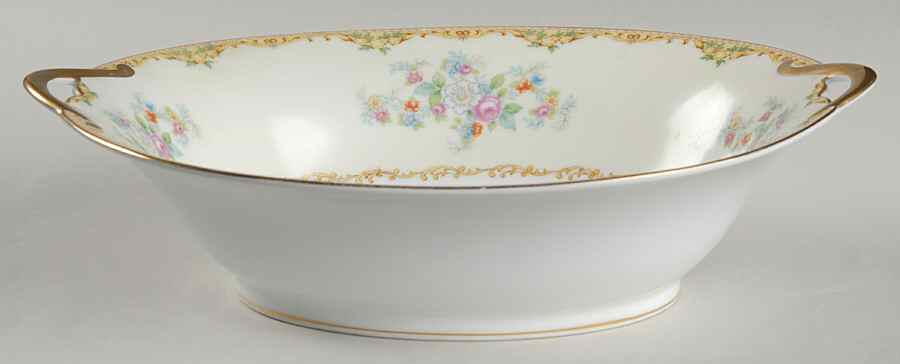 N2367 10" Oval Vegetable Bowl by Noritake-1