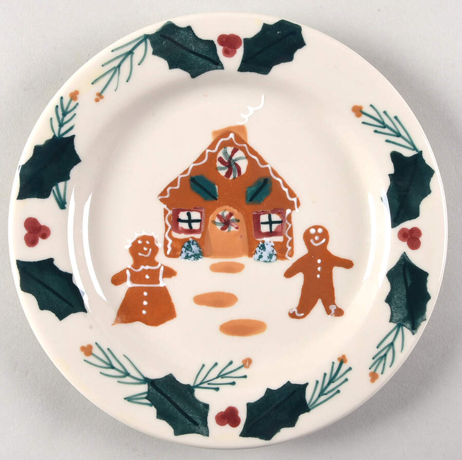 Gingerbread Salad Plate by Noble Excellence-1