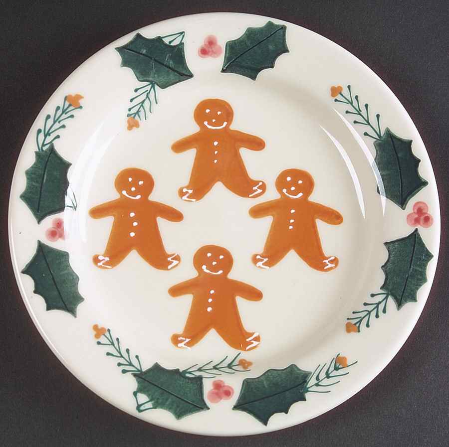 Gingerbread Salad Plate by Noble Excellence-1
