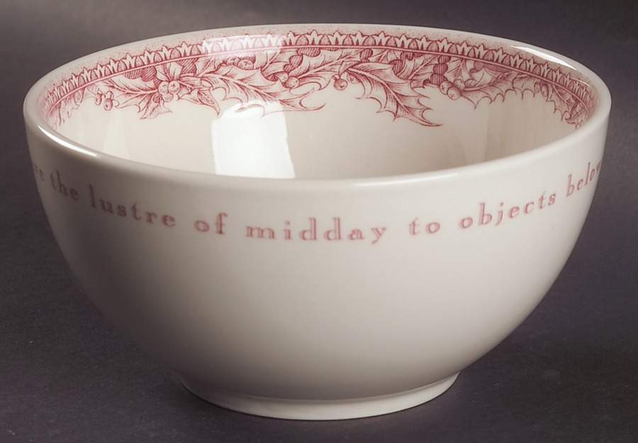 Twas the Night Before Christmas 6" Footed Bowl by Noble Excellence-1
