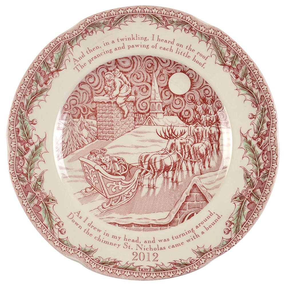 Twas the Night Before Christmas Collector Plate by Noble Excellence-1