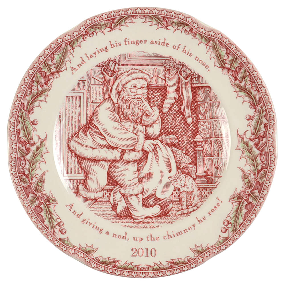 Twas the Night Before Christmas Collector Plate by Noble Excellence-1