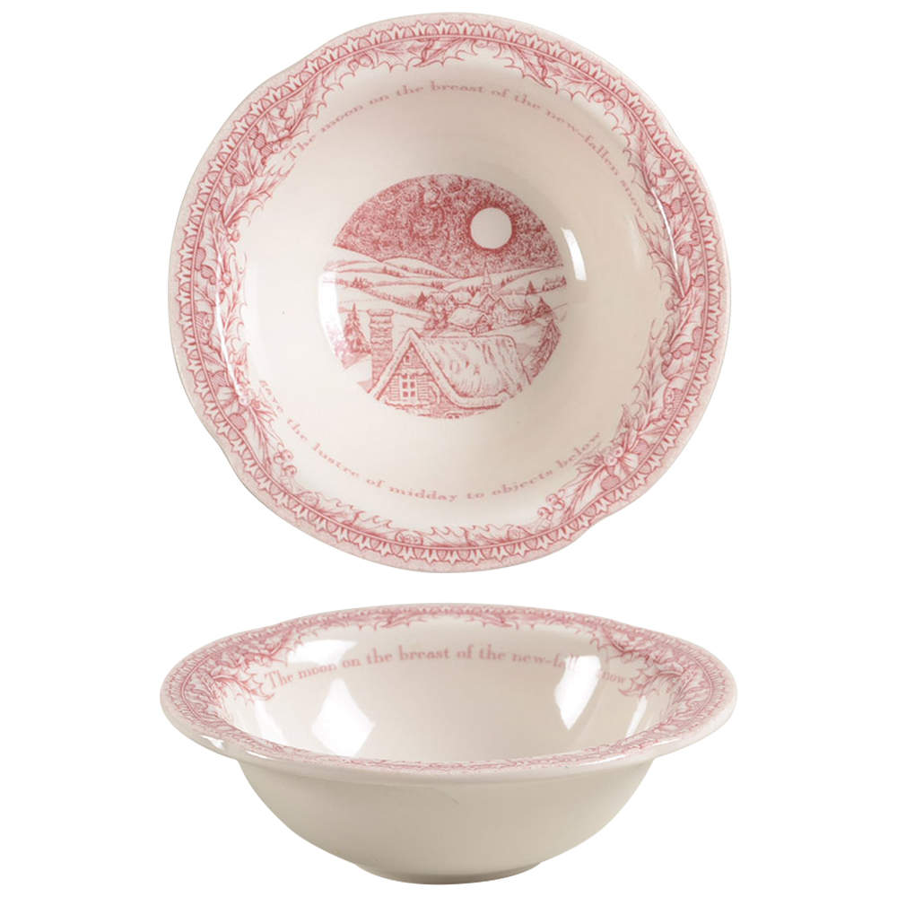 Twas the Night Before Christmas Rim Cereal Bowl by Noble Excellence-1