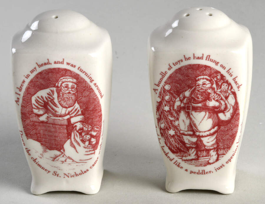 Twas the Night Before Christmas Salt & Pepper Set by Noble Excellence-1