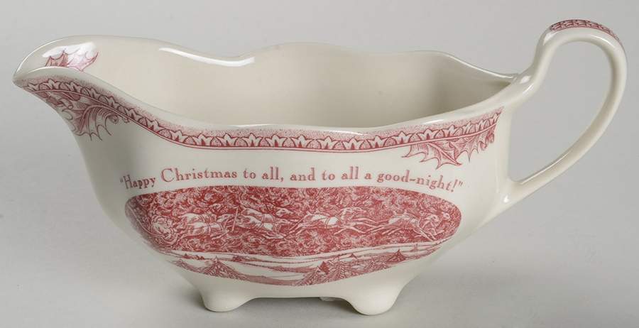Twas the Night Before Christmas Gravy Boat by Noble Excellence-1