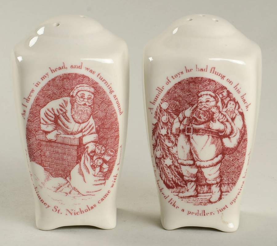 Twas the Night Before Christmas Salt & Pepper Set by Noble Excellence-1