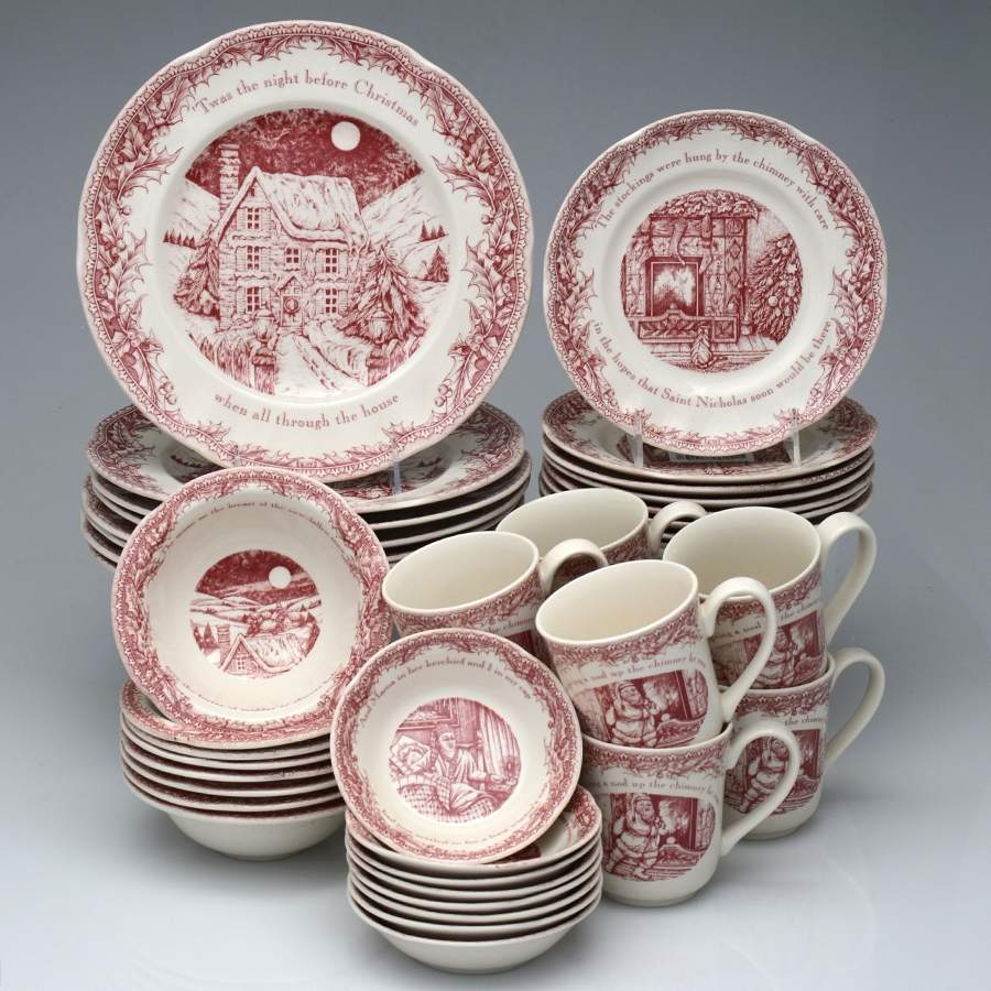 Twas the Night Before Christmas 40 Piece Set by Noble Excellence-1