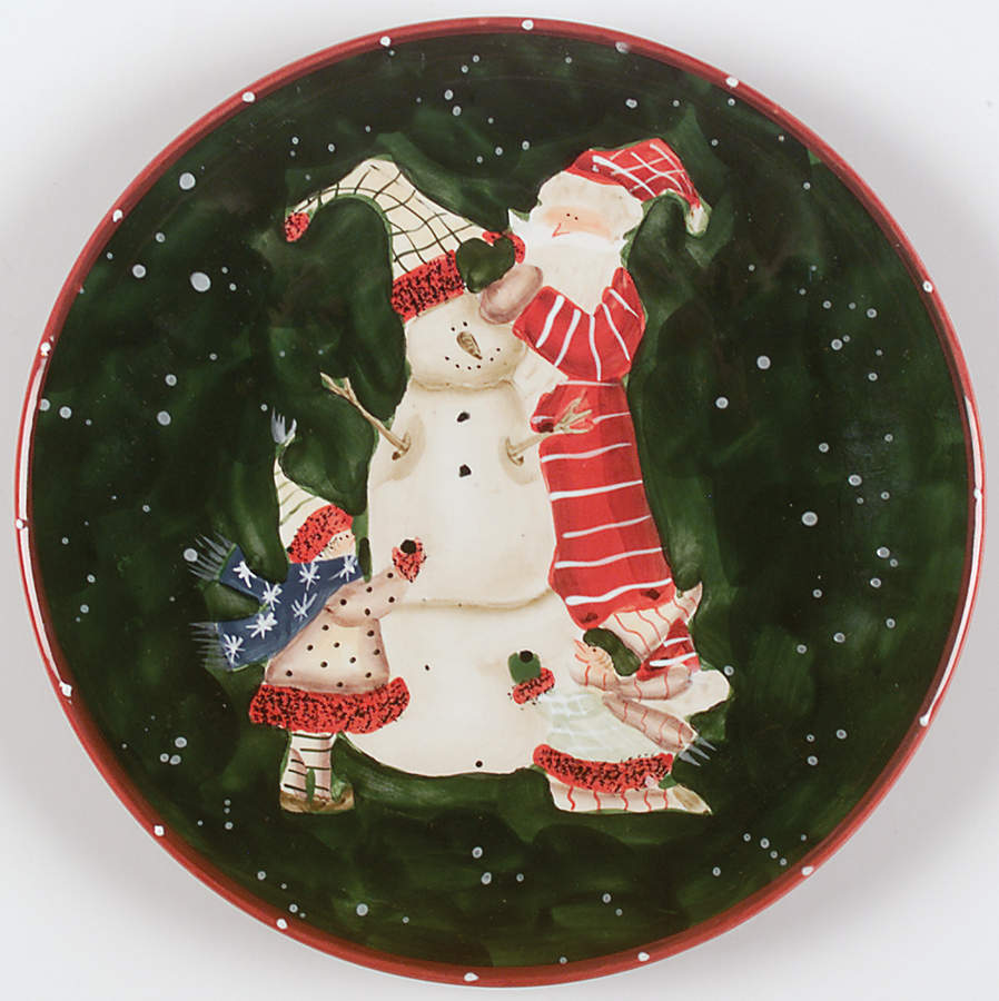 Santa Mates Salad Plate by Noble Excellence-1