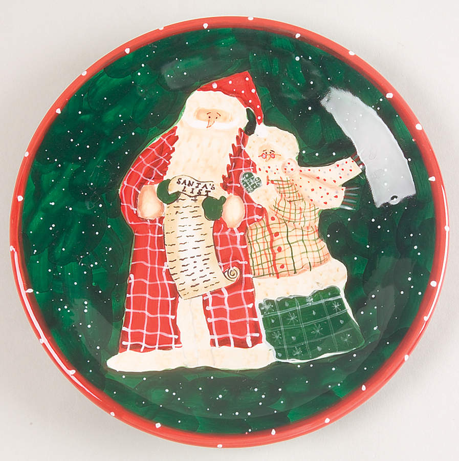 Santa Mates Salad Plate by Noble Excellence-1