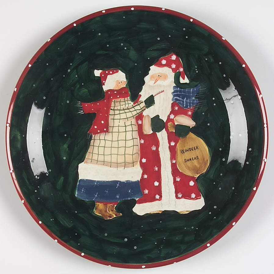 Santa Mates Dinner Plate by Noble Excellence-1