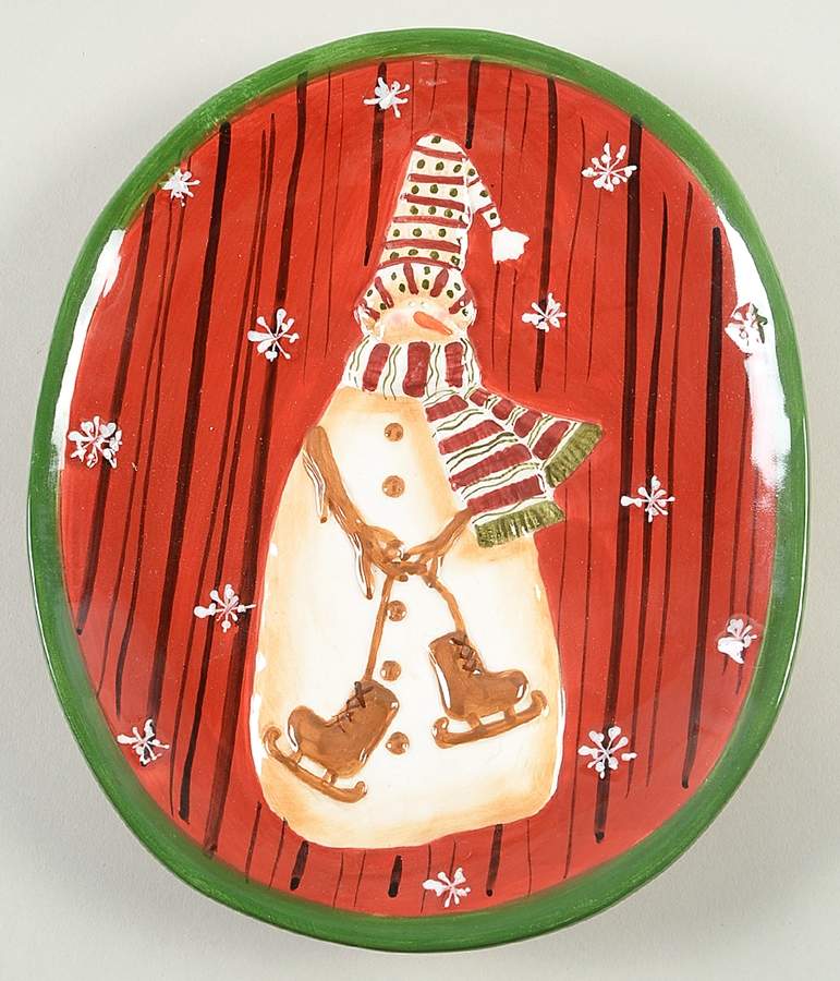 Snow Mates Cookie Plate by Noble Excellence-1
