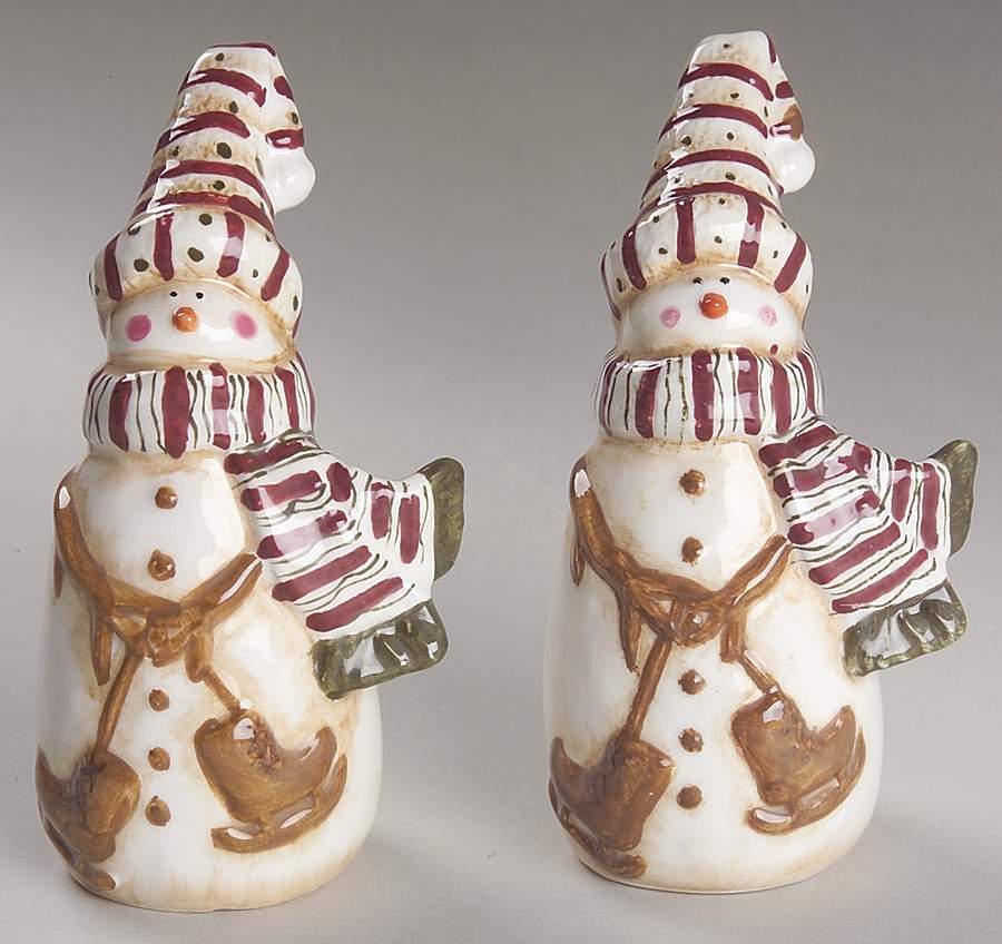Snow Mates Figural Salt and Pepper by Noble Excellence-1