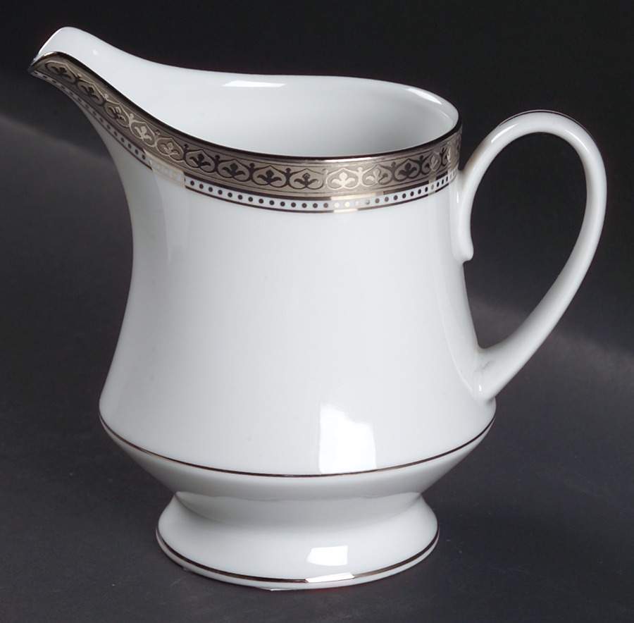Manor Platinum Creamer by Noritake-1