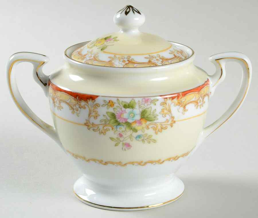 N2402 Sugar Bowl & Lid by Noritake-1