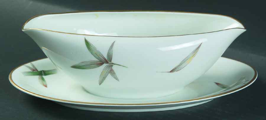 N2406 Gravy Boat with Attached Underplate by Noritake-1