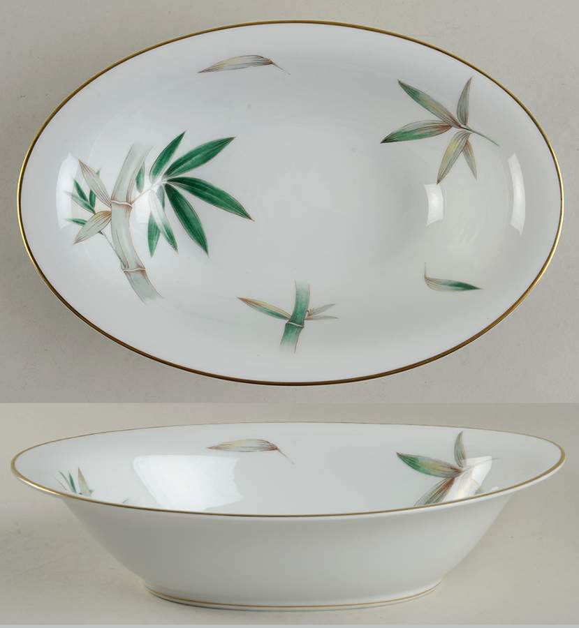 N2406 10" Oval Vegetable Bowl by Noritake-1