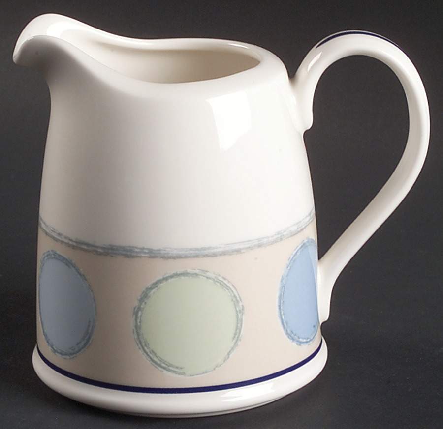 Java Blue Creamer by Noritake-1