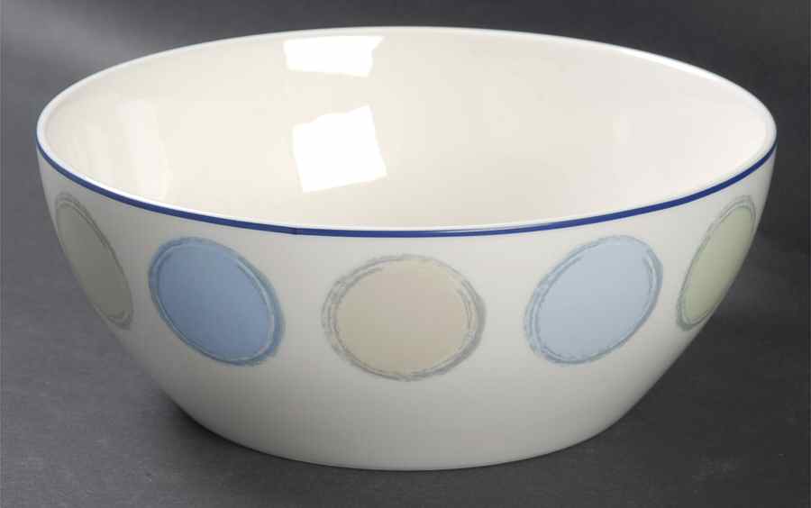 Java Blue 7" Round Vegetable Bowl by Noritake-1