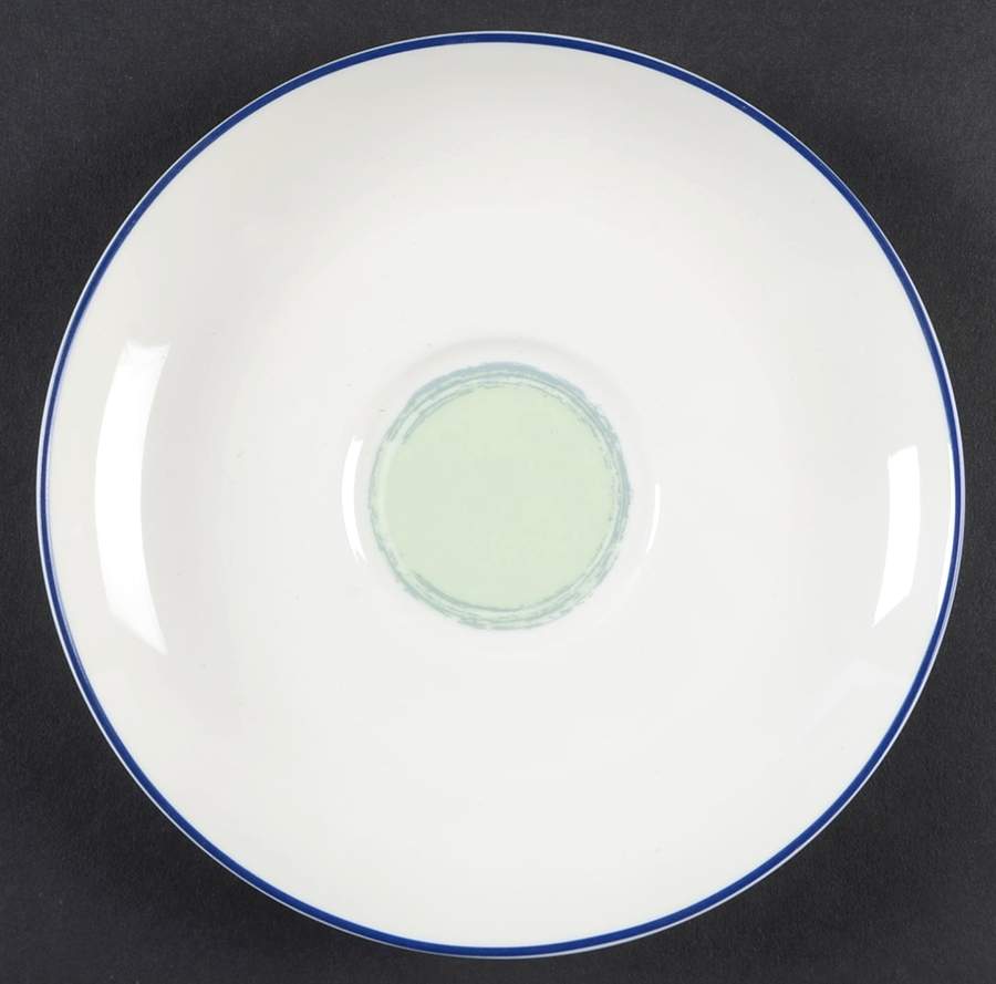 Java Blue Saucer by Noritake-1