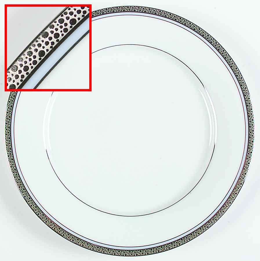 Piedmont Platinum Dinner Plate by Noritake-1