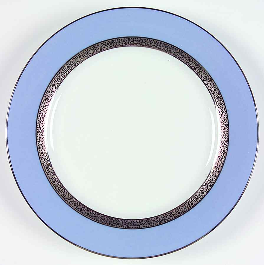 Piedmont Platinum Accent Luncheon Plate by Noritake-1