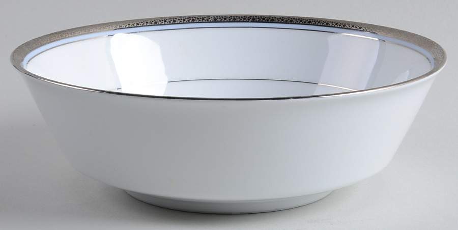 Piedmont Platinum 9" Round Vegetable Bowl by Noritake-1
