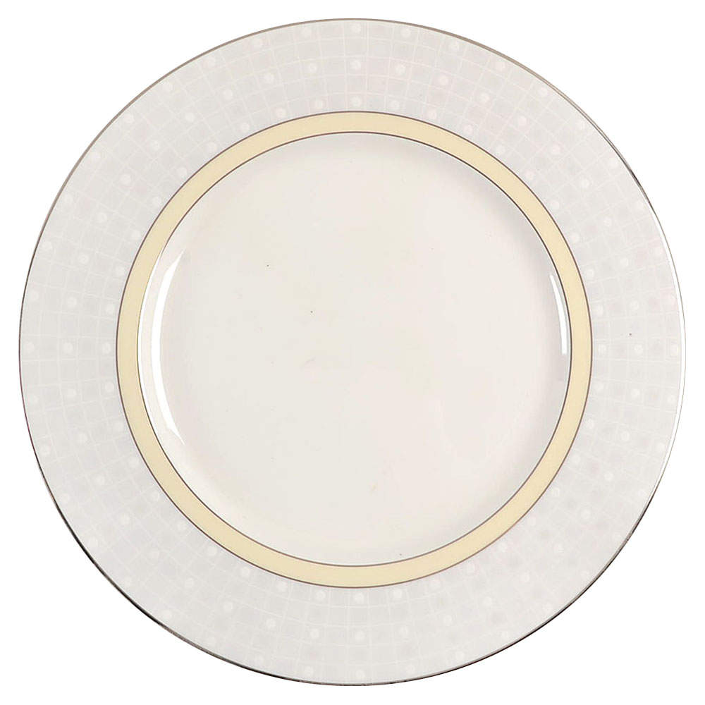 Aria Platinum Accent Luncheon Plate by Noritake-1