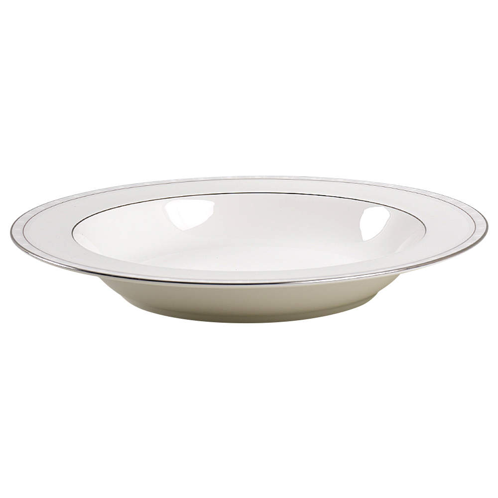 Aria Platinum 10" Individual Pasta Bowl by Noritake-1