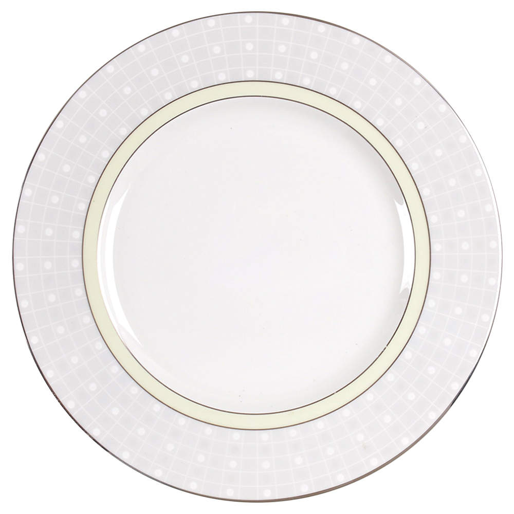Aria Platinum Accent Luncheon Plate by Noritake-1