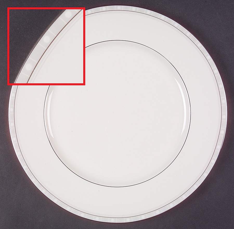 Aria Platinum Dinner Plate by Noritake-1