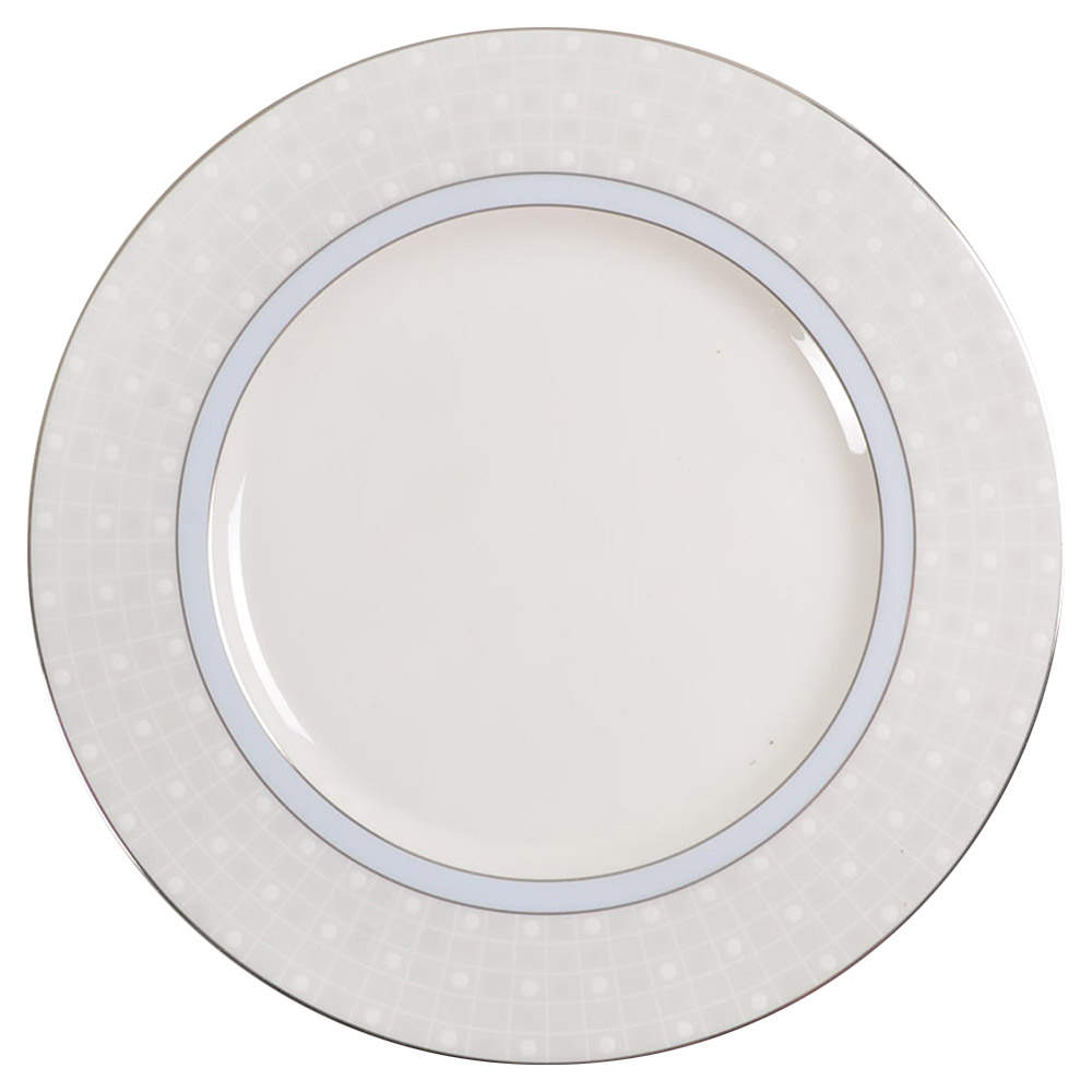 Aria Platinum Accent Luncheon Plate by Noritake-1