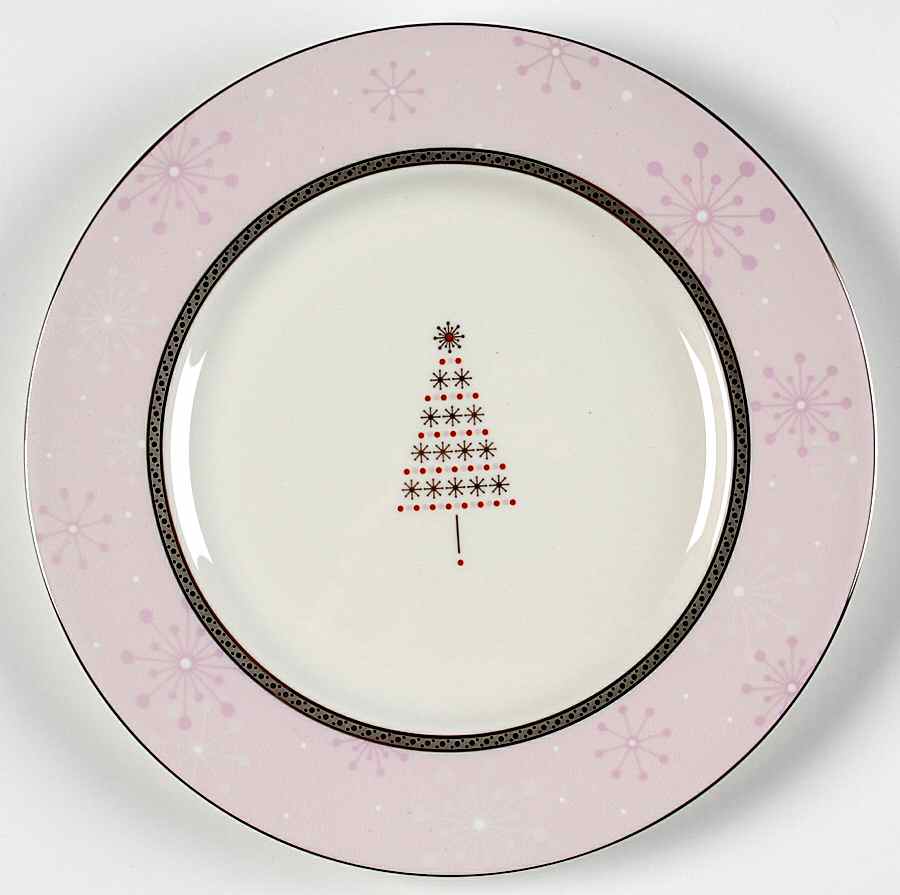 Aria Platinum Holiday Salad Plate by Noritake-1