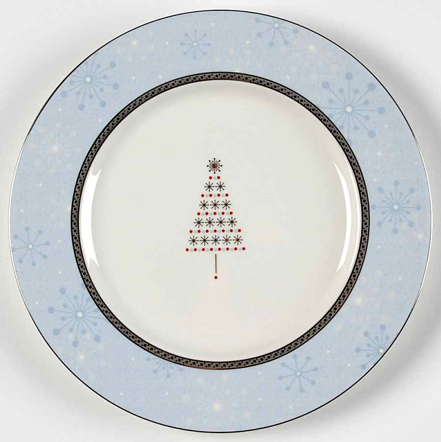 Aria Platinum Holiday Salad Plate by Noritake-1