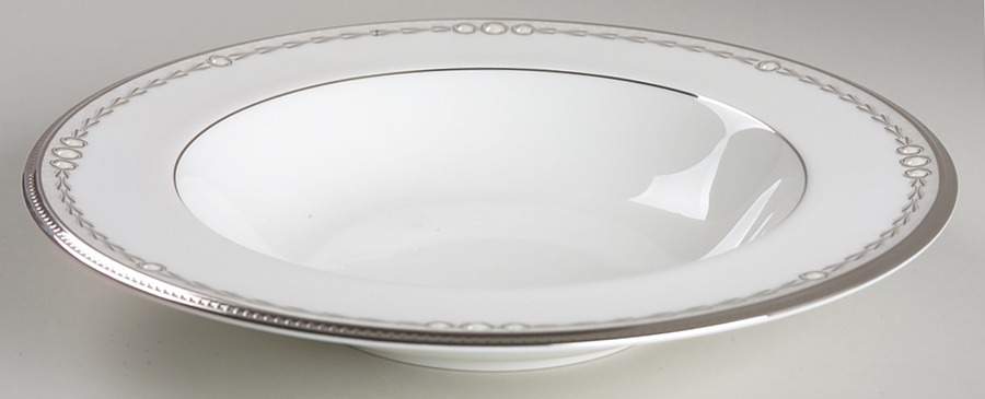 Pearl Luxe Rim Soup Bowl by Noritake-1