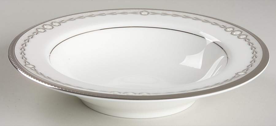 Pearl Luxe Rim Fruit/Dessert (Sauce) Bowl by Noritake-1