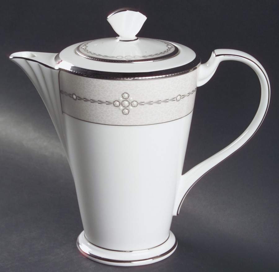 Pearl Luxe Coffee Pot & Lid by Noritake-1