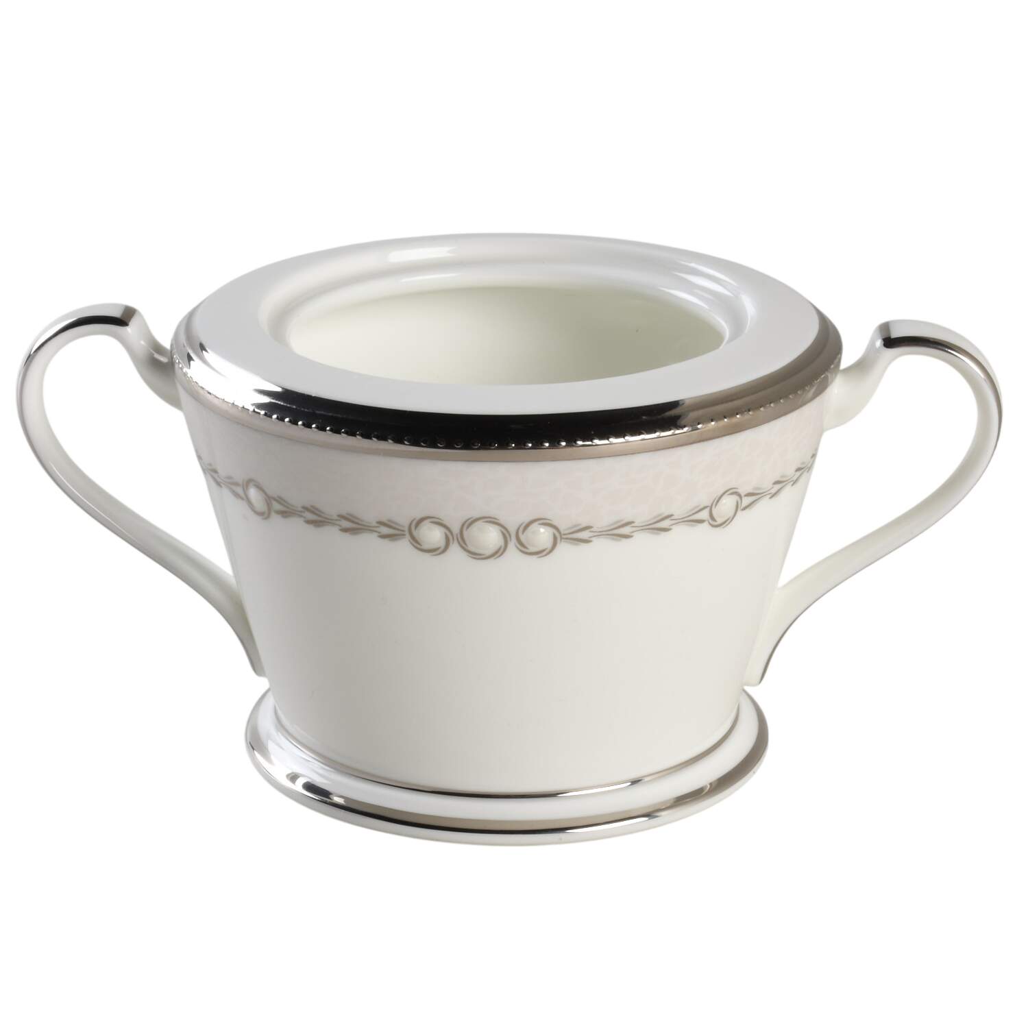 Pearl Luxe Sugar Bowl No Lid by Noritake-1