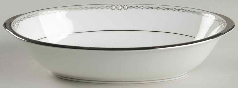 Pearl Luxe 10" Oval Vegetable Bowl by Noritake-1