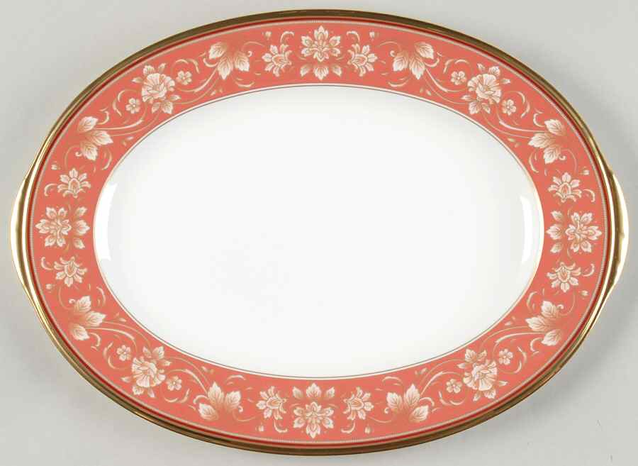 Luxemburg 12" Oval Serving Platter by Noritake-1