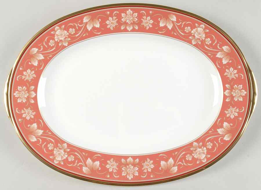 Luxemburg 14" Oval Serving Platter by Noritake-1