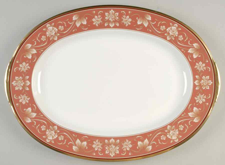 Luxemburg 16" Oval Serving Platter by Noritake-1