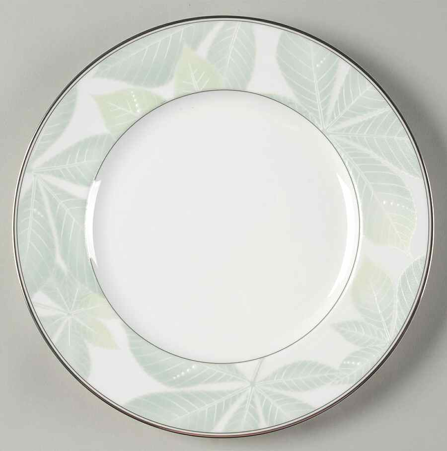 Les Feuilles Salad Plate by Nikko-1