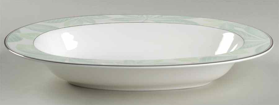Les Feuilles 11" Oval Vegetable Bowl by Nikko-1