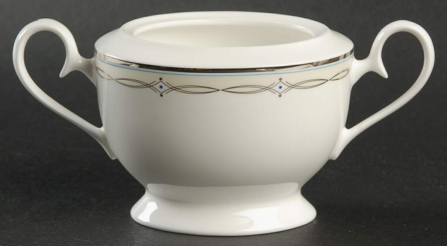 Blue Star Sapphire Sugar Bowl No Lid by Nikko-1