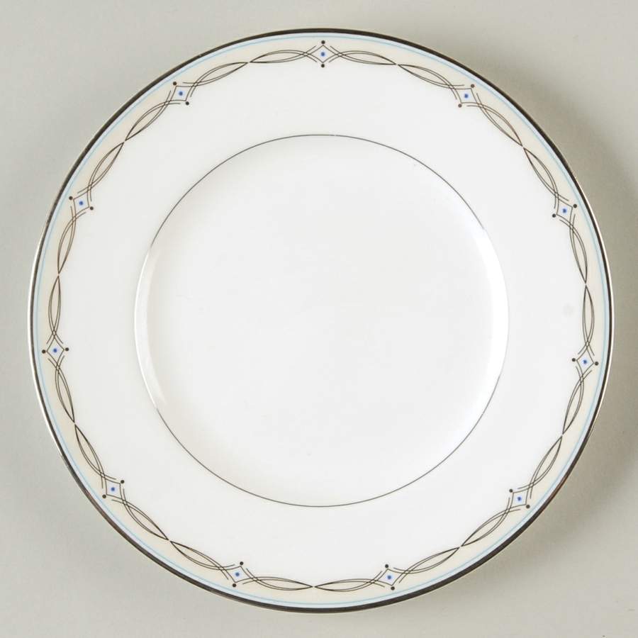 Blue Star Sapphire Bread & Butter Plate by Nikko-1