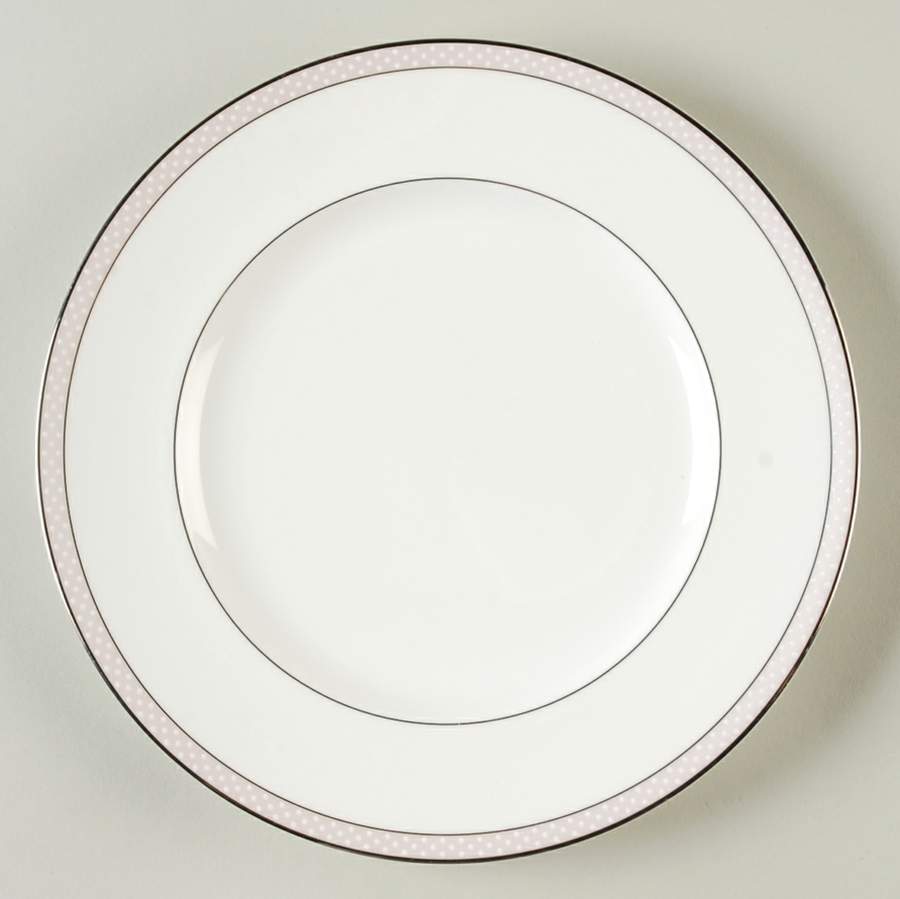 Blush Beaded Pearl Salad Plate by Nikko-1