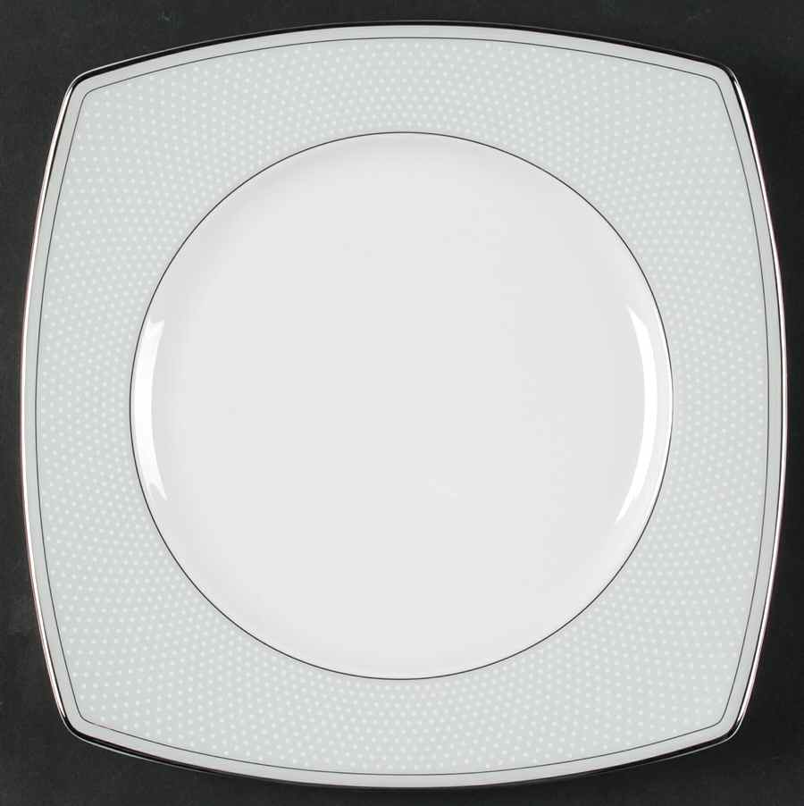 Ocean Beaded Pearl Square Luncheon Plate by Nikko-1