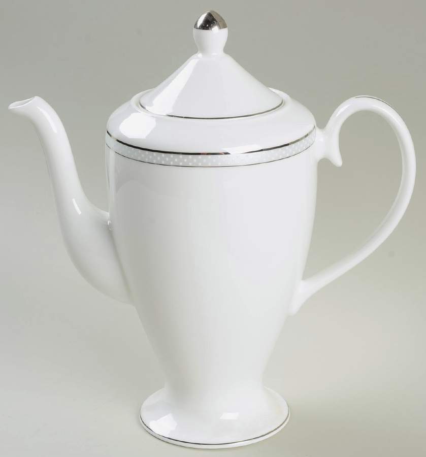 Ocean Beaded Pearl Tea/Coffee Pot & Lid by Nikko-1