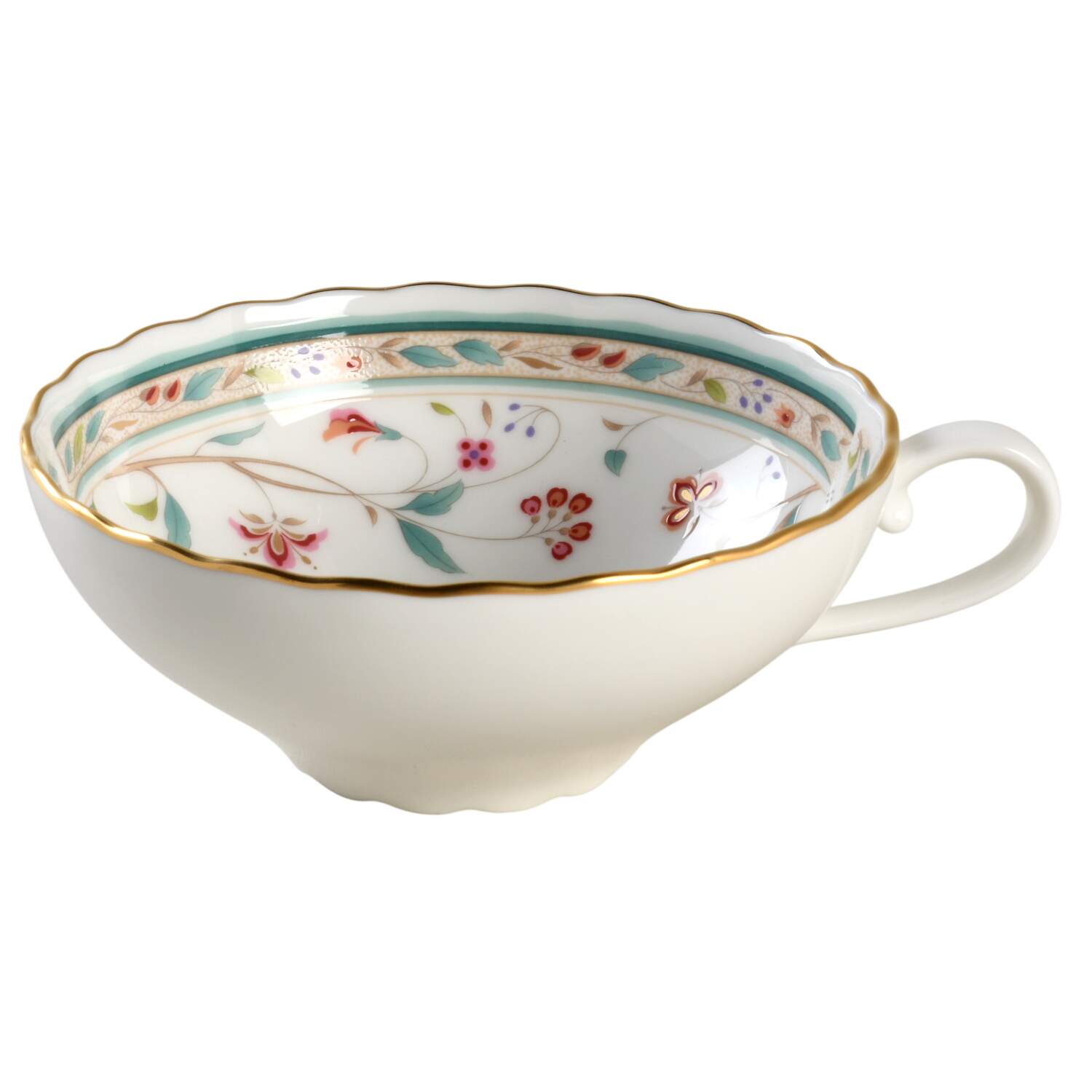 Hana Sarasa Flat Cup by Noritake-1
