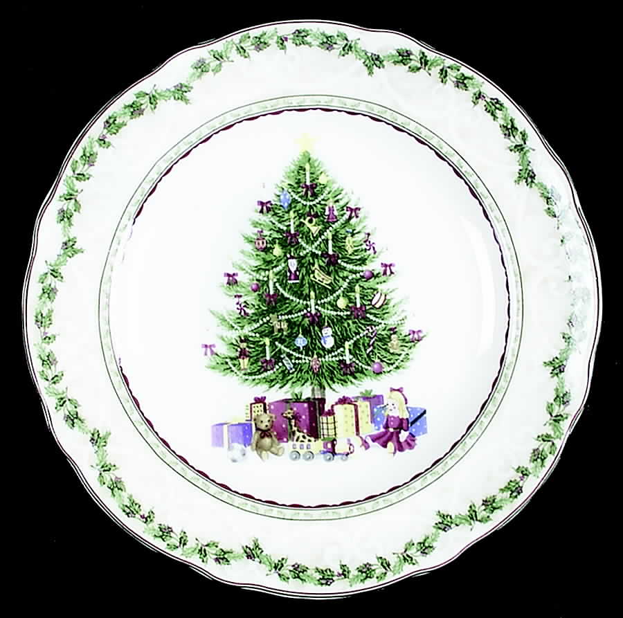 Holly Tree Salad Plate by Noble Excellence-1